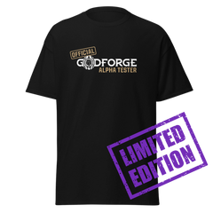 OFFICIAL Godforge Alpha Tester T-shirt